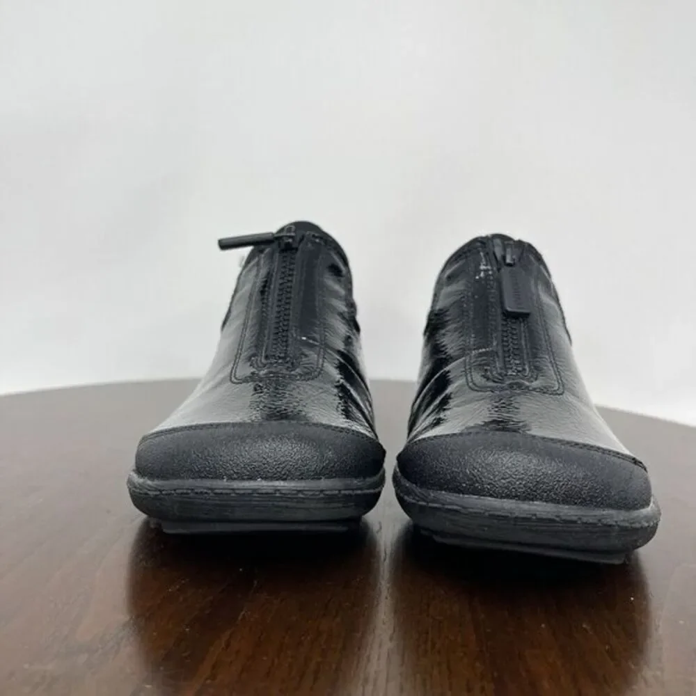 Remonte Soft Loafer Shoes Women's 41 / 10 Black Comfort Zip Walking‎ Sneakers